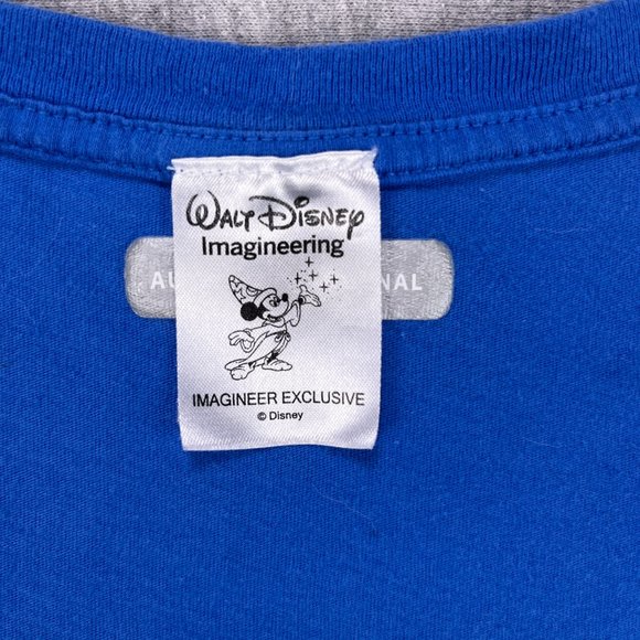 Disney Television Animation Womens V-Neck T-Shirt M Mickey Mouse Imagineering - Picture 4 of 9